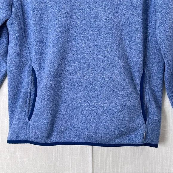 Eddie Bauer Radiator Fleece 2.0 Snap Mock Neck Pullover Jacket Blue Size L - Picture 3 of 12